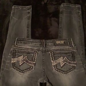 MissMe 29 skinny Black faded